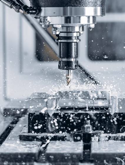 CNC machining at VR Engineering